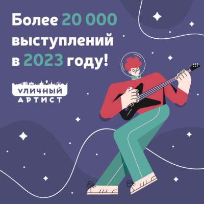 Более 20 тысяч выступлений в Москве в 2023 году: Моспродюсер подвел итоги проекта «Уличный артист»